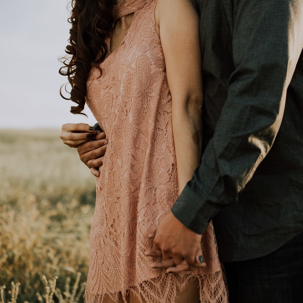 Blush pink dress